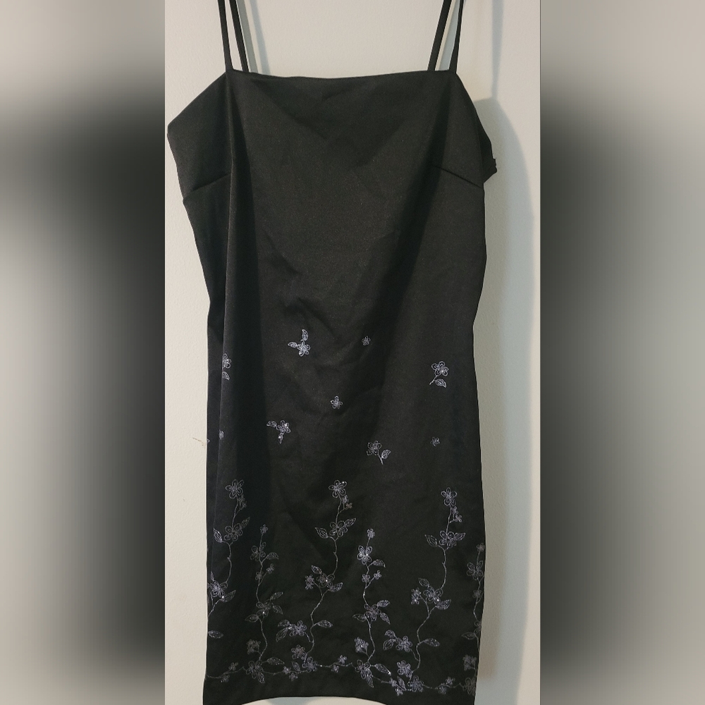 Vintage Byers Too Little Black Dress Size 9